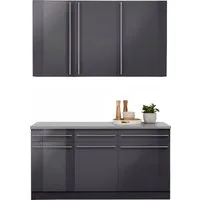 wiho Küchen Pantryküche Chicago, ohne E-Geräte, Breite 160 cm