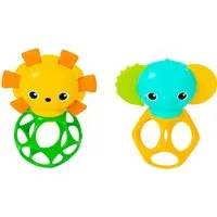Bright Starts Greifspielzeug Soother Pals Easy-Grasp Teether Toys