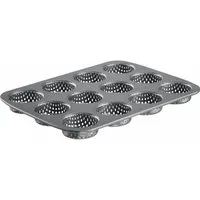 WESTMARK Brotbackform Burger Brötchen Backform, Für 12 Burger Buns, Ø je 6 cm, antihaft-besc