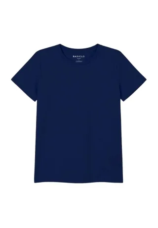Crew-neck Premium T-Shirt MARINEBLAU