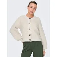 JDY Strickjacke JDYEIRA LIFE L/S O-NECK CARDIGAN KNT Materialmix