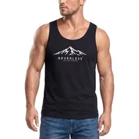 Neverless Tanktop Tanktop Herren mit Grafik-Print - Design Unknown- Trägershirt mit Print