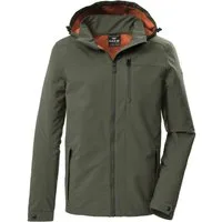 G.I.G.A. DX by killtec Softshelljacke GS 108 MN SFTSHLL JCKT Wasserabweisende Softshelljacke mit abnehmbarer Kapuze