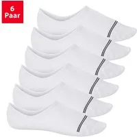 Footstar Sneakersocken Damen & Herren Füßlinge mit Anti-Slip für - Sneak it! (6-Paar)