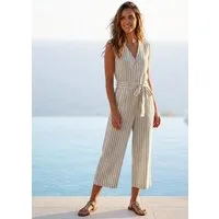 LASCANA Overall (mit Bindegürtel) und Taschen, sommerlicher Jumpsuit, casual-chic