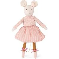 Moulin Roty Stoffpuppe Spielpuppe Maus Anna 28cm Stofftier Ballerina Glitzer
