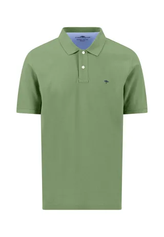 FYNCH-HATTON - Basic Polo, Premium Cotton avocado - Gr. - L