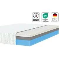 Komfortschaummatratze Mads, Memory Foam mit Temperatur-Regulierung, ZINUS, 20.3 cm hoch, (10 Jahre Garantie, Matratze 90x200 cm), AirFlow Memory Foam Technologie, OEKO-TEX Standard 100