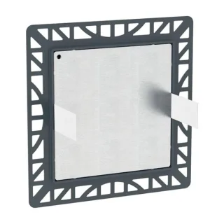 Geberit Abdeckplatte 116421001 flächenbündig, für Waschtischarmatur mit UP-Funktionsbox