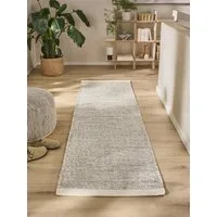 benuta Wollteppich Rocco, rechteckig, Höhe: 5 mm, Teppich Wohnzimmer, Schlafzimmer, Esszimmer, Flur, Kunstfaser, Cozy