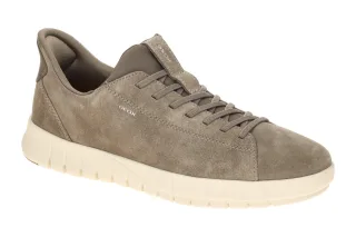 Geox FLEXTRIDE PLUS U65MAA 00022C6029 taupe - sportliche Slipper f?r Herren