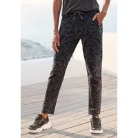 Venice Beach Sweathose aus weichem, angenehmen Sweat mit Animalprint, Jogginghose, sportlich-casual