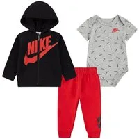 Nike Sportswear Erstausstattungspaket JDI TOSS 3PC FZ PANT SET (Set, 3-tlg) 3-teiliges Set, für Babys, auch in großen Größen