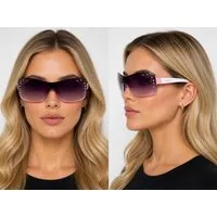 DanCarol Sonnenbrille DC-325-Sonnenbrille für Damen, zeitlos schönes Design. Trendige Sonnenbrille für Damen, zeitlos schönes Design.