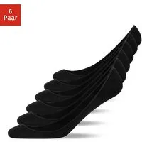 SNOCKS Füßlinge Loafer Socken Ballerina Socken (6-Paar) aus Bio-Baumwolle, perfekt für Ballerinas