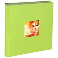 IDEAL TREND Fotoalbum Flair Fotoalbum 30x30 cm 100 weiße Seiten Seiten Jumbo Buchalbum Fotob