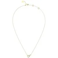 Guess Kette mit Anhänger JUBN05530JWYGT/U, für Damen Herz Unendlichkeitszeichen Goldfarben