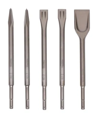 Makita Meißel-Set SDS-PLUS, 5 Stück - B-30536