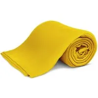 Wohndecke Polar-Fleece mit Antipilling, ca. 420g, 130x160 cm, KiGATEX, Ziersticheinfassung