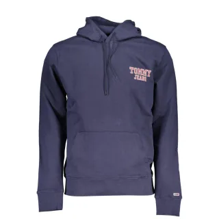 Tommy Hilfiger Blaue Baumwoll-Herren-Hoodie