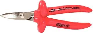 KS Tools 1000V Elektrikerschere, 180mm - 117.1206
