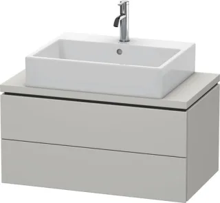 Duravit L-Cube Konsolenwaschtischunterbau wandhängend Betongrau Matt 820x477x400 mm - LC580700707 LC580700707