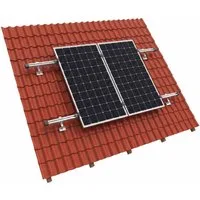 Intellisolaris Solarmodul Halterung und Befestigung für PV Photovoltaik Anlage an Ziegeldach