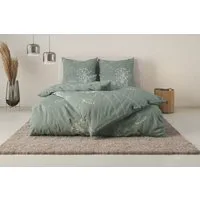 OTTO home Bettwäsche SOUCY in vier Qualitäten erhältlich, Leinenstruktur, Flanell, 2 teilig, 100% Baumwolle, auch PREMIUM Qualitäten Renforcé-Tencel & Satin TC300
