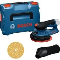 Akku-Exzenterschleifer GEX 12V-150-3 Professional solo, 12Volt blau/schwarz, ohne Akku und Ladegerät, in L-BOXX