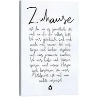 Posterlounge Wandbild Zuhause, Ohkimiko, erhältlich als Poster, Leinwandbild, Wandsticker oder Acrylglasbild