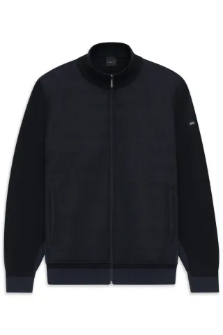 bugatti - Herren Strickjacke marine - Gr. - L