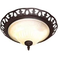 TRIO Leuchten Deckenleuchte Rustica, ohne Leuchtmittel, Deckenlampe, Leuchtmittel tauschbar