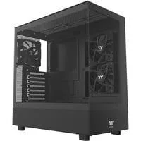 Pureline 270 Black, Tower-Gehäuse schwarz, Tempered Glass x 2