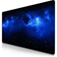 CSL Gaming Mauspad XXXL Speed Mousepad 1200 x 600 x 3 mm, große Tischunterlage, rutschfest, abwaschbar, Geschwindigkeit & Präzision, Space