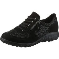 Waldläufer HAVY-Soft Schnürschuh Freizeitschuh, Halbschuh, Komfortschuh mit Reißverschluss, H-Weite