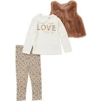 Lily & Jack Body Love Mädchen (3-tlg) Geschenkset, Erstausstattungsset, Babyerstausstattung, Baby Outfit