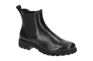 Ecco 23132301001 Metrople Vienna Women Chelsea Schwarz Glattleder Stiefeletten