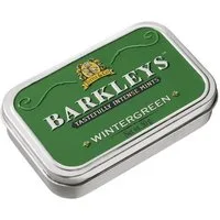 BARKLEYS Süßigkeit, Barkleys Wintergreen Pastillen mit Eukalyptus Geschmack Dragees 50g