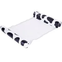 Swim Essentials Luftmatratze Wasserhängematte Kuh Punkte 116 x 78 x 15 cm, Wassermatratze Matratze Schwimmmatratze Liege