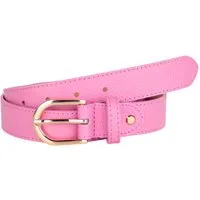 MIRROSI Ledergürtel Damen Herren Gürtel, Made in Italy, 3cm breit (Passt fast zu jeder Hosenschlaufe, aus Echtem Leder)