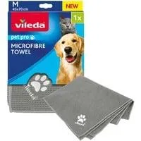Pet Pro Microfaser-Handtuch M grau, Größe M, 45 x 70cm