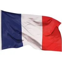 PHENO FLAGS Flagge Frankreich Flagge Französische Fahne Nationalflagge (Hissflagge für Fahnenmast), Inkl. 2 Messing Ösen