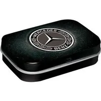 Nostalgic-Art Pillendose Pillendose - Mercedes-Benz - Mercedes-Benz Logo Black