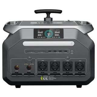 [EU Direct] IEETek P3200 3200W(6400W Surge Power) APP Control Portable Power Station 2048Wh 4000+Cycles LiFePO4 Battery