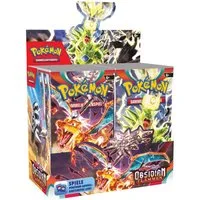 The Pokémon Company Sammelkarte Karmesin & Purpur Obsidian Flammen Booster Display 36er Booster - DE
