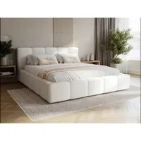 Compleo Polsterbett Wolkenbett modern und elegant, Designerbett LARAS (TOPSELLER Stauraumbett MADE IN EU), mit Bettkasten und Lattenrost