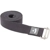 bodhi Yogamatte Yogagurt mit Schiebeschnalle ASANA BELT 2,5m, Metall anthrazit