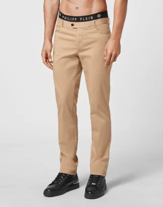 Chino Hose Iconic Plein
