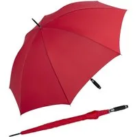 doppler® Stockregenschirm XXL Golfschirm, Partnerschirm für Damen und Herren, groß und stabil, uni-Sommerfarben - rot