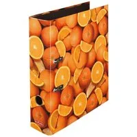 Herlitz Aktenordner Orange, A4 breit
